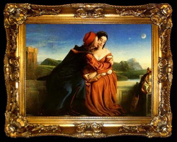 framed  William Dyce Paolo e Francesca, ta009-2